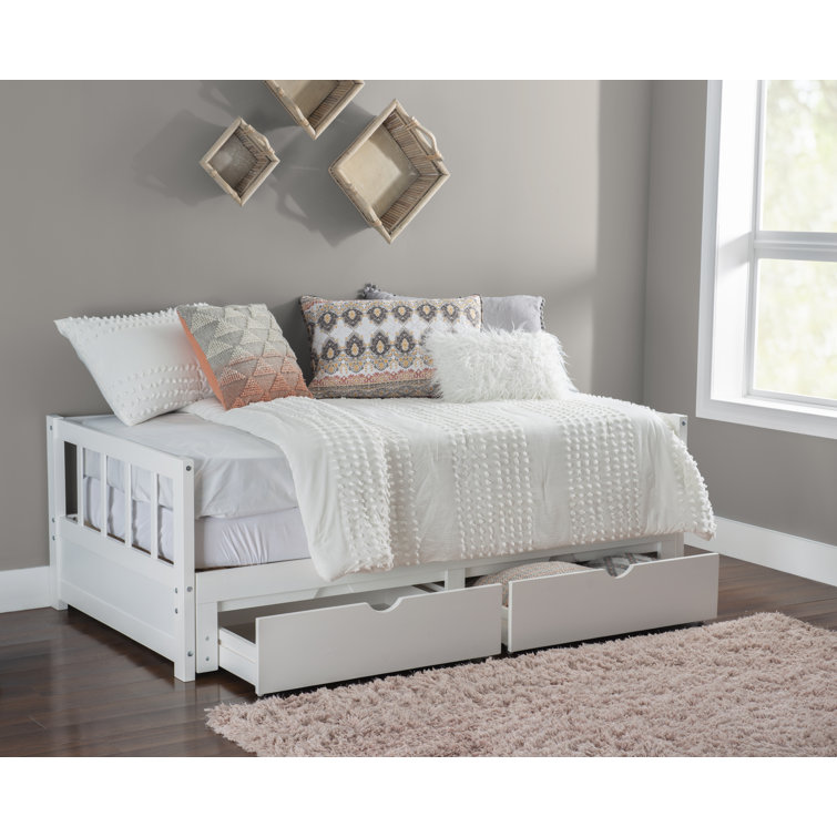 Isabelle & Max™ Crespo Twin Solid Wood Daybed with Trundle by Isabelle & Max™ & Reviews Wayfair